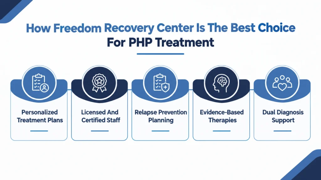 How Freedom Recovery Center is the Best Choice for PHP Treatment