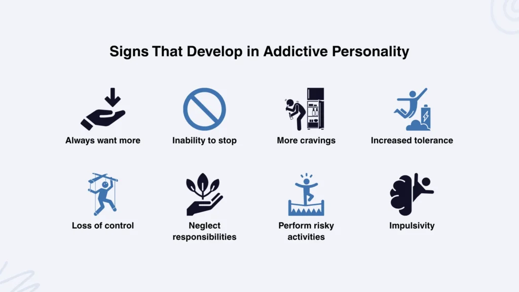 Signs That Develop in Addictive Personality